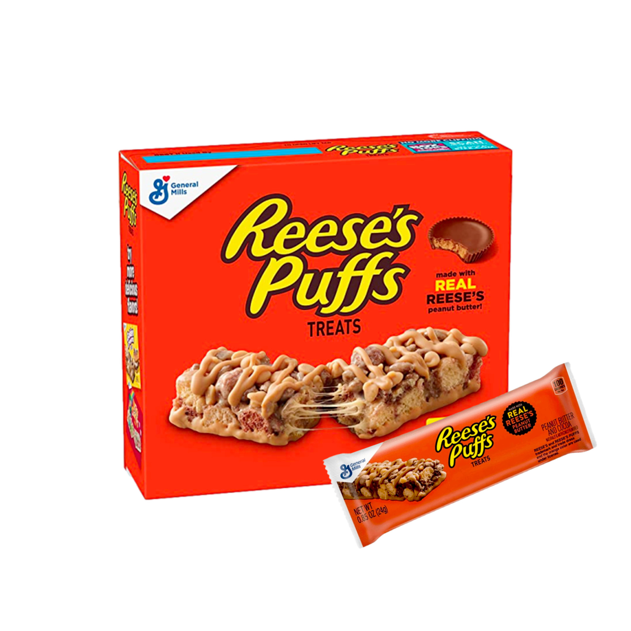 Reese S Puffs Treats 24g Snack Global