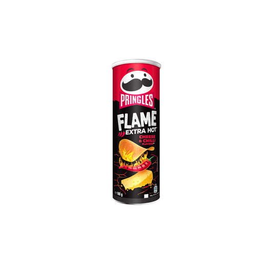 Pringles Flame Extra Hot Cheese & Chili 160g