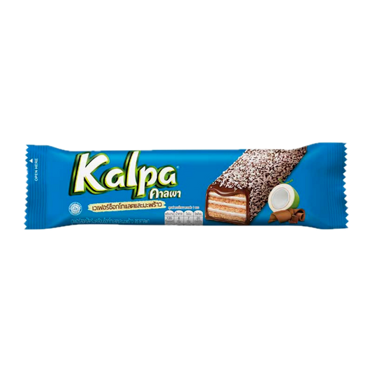 Kalpa Wafers Chocolate and Coconut 22g