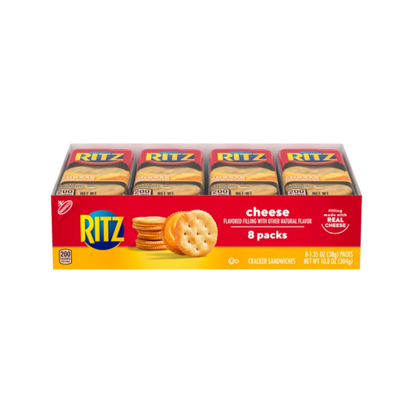 Ritz Cheese Sandwich Crackers 38g