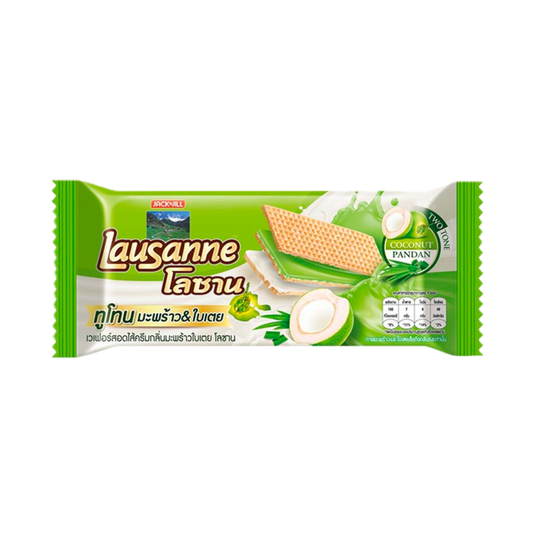 Wafer Filled with Coconut and Pandan Cream 30g